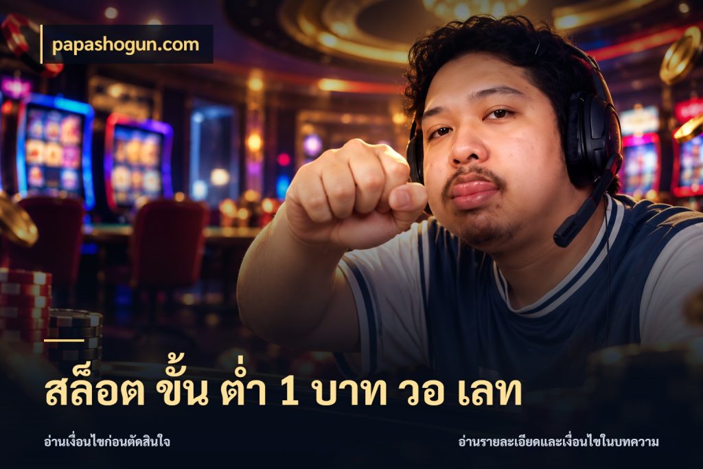 สล็อต ขั้น ต่ํา 1 บาท วอ เลท เงินตั้งต้นกับความสนุกที่คุณกำหนด สไตล์ papashogun.com