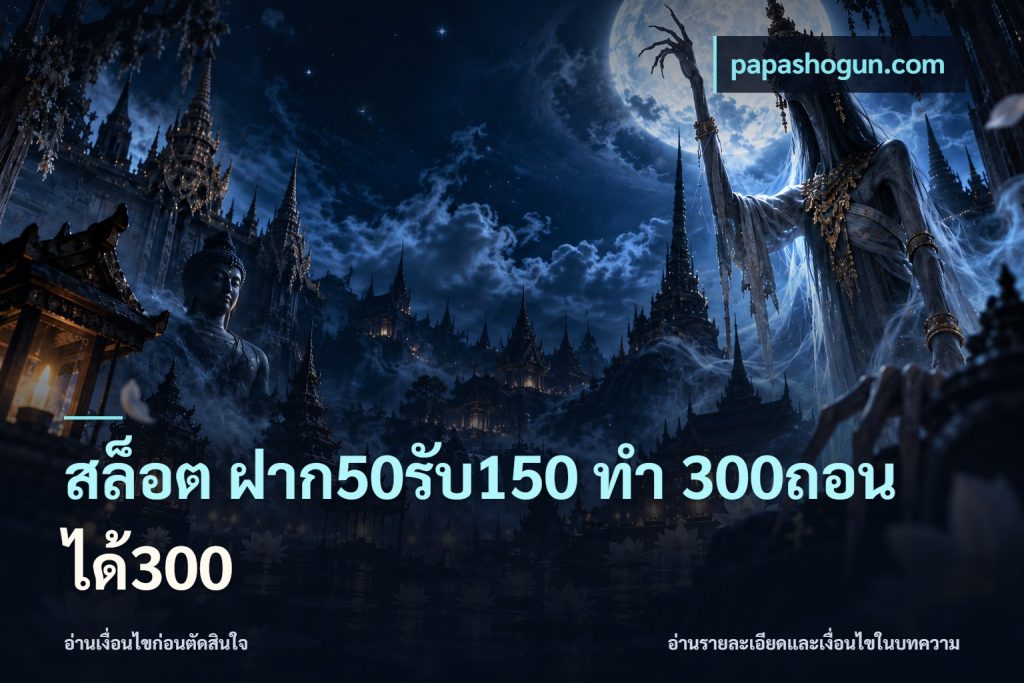 สล็อต ฝาก50รับ150 ทํา 300ถอนได้300