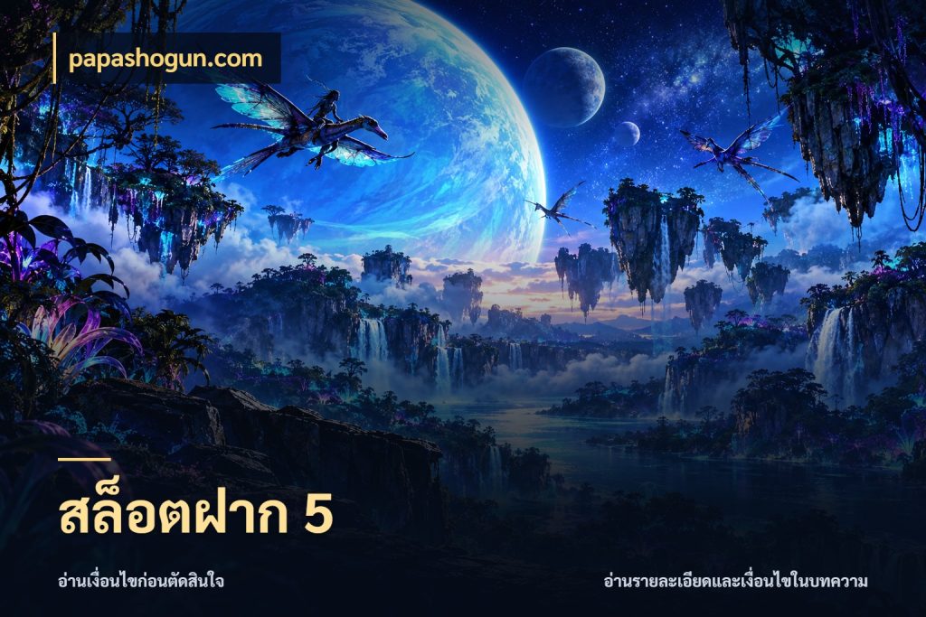 สล็อตฝาก 5 เงินตั้งต้นกับความสนุกที่คุณกำหนด ในมุม papashogun.com