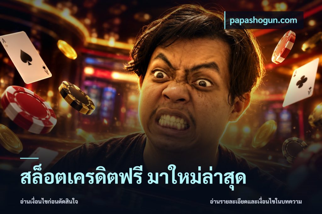 สล็อตเครดิตฟรี มาใหม่ล่าสุด