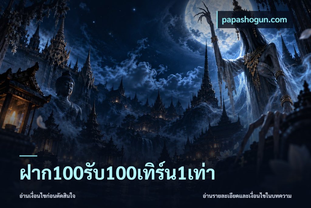ฝาก100รับ100เทิร์น1เท่า