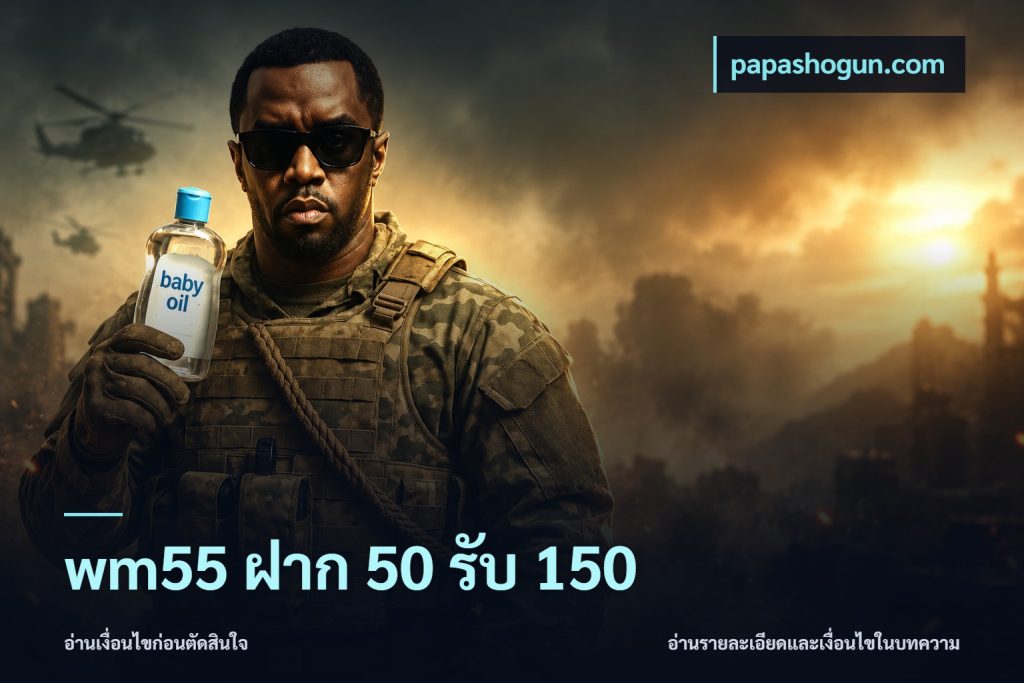 wm55 ฝาก 50 รับ 150
