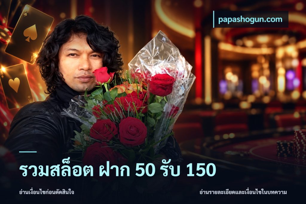 รวมสล็อต ฝาก 50 รับ 150