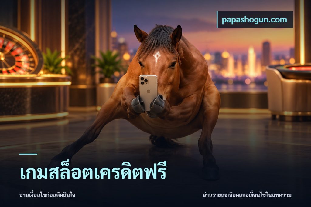 เกมสล็อตเครดิตฟรี