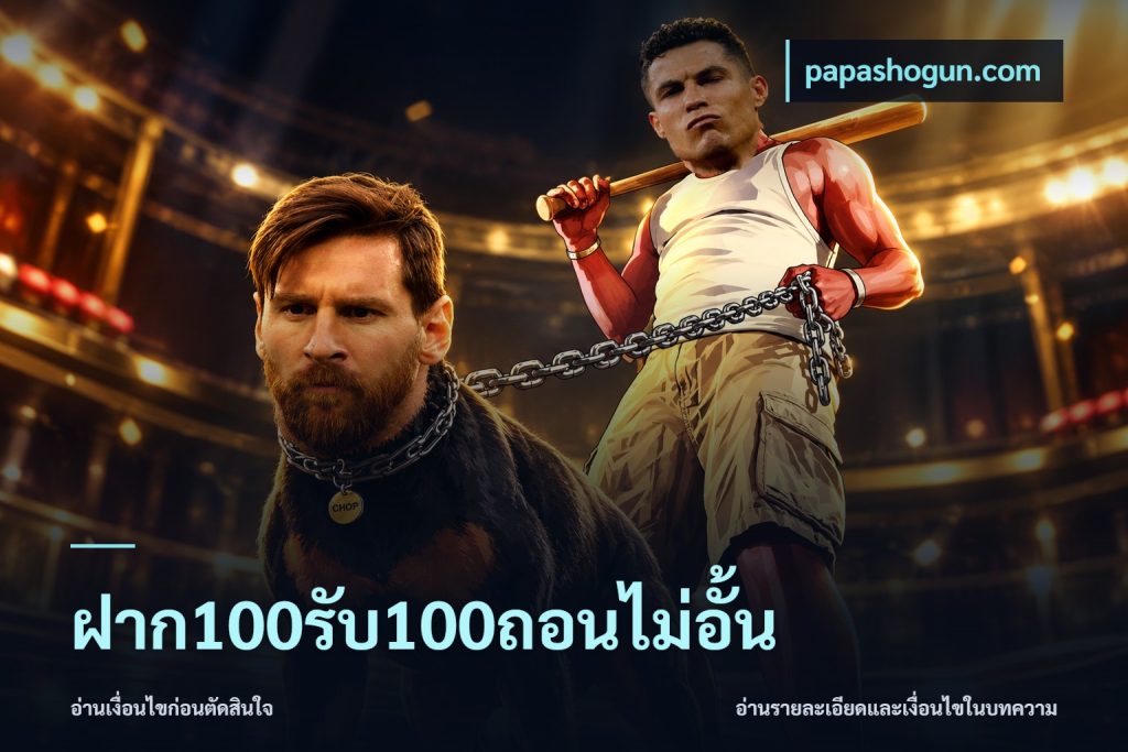 ฝาก100รับ100ถอนไม่อั้น