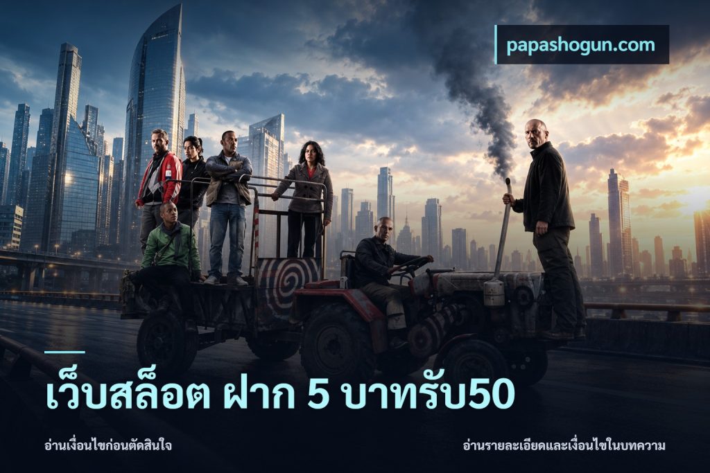 เว็บสล็อต ฝาก 5 บาทรับ50