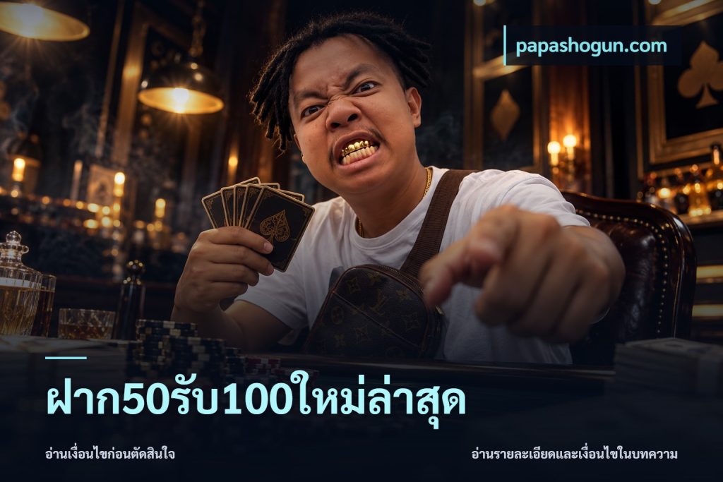 ฝาก50รับ100ใหม่ล่าสุด