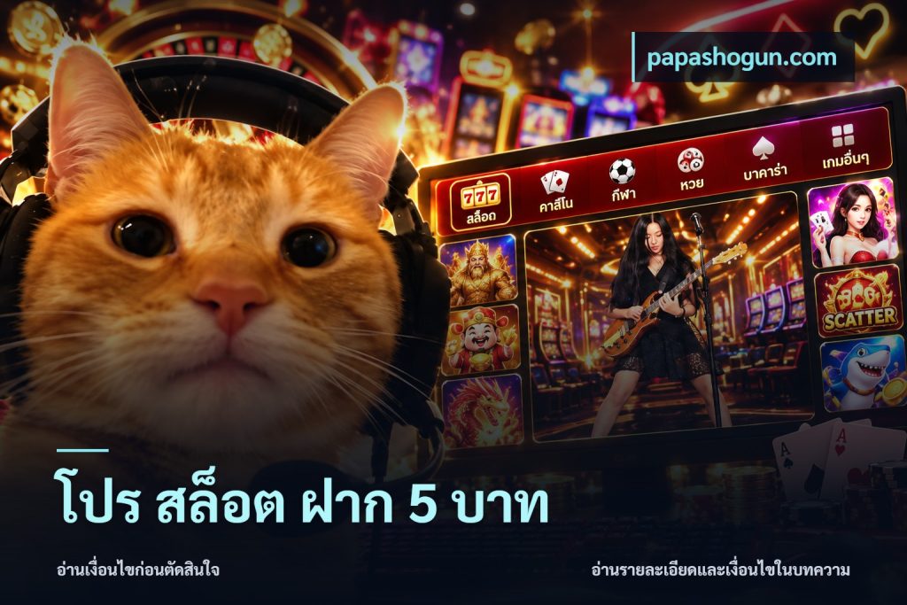 โปร สล็อต ฝาก 5 บาท