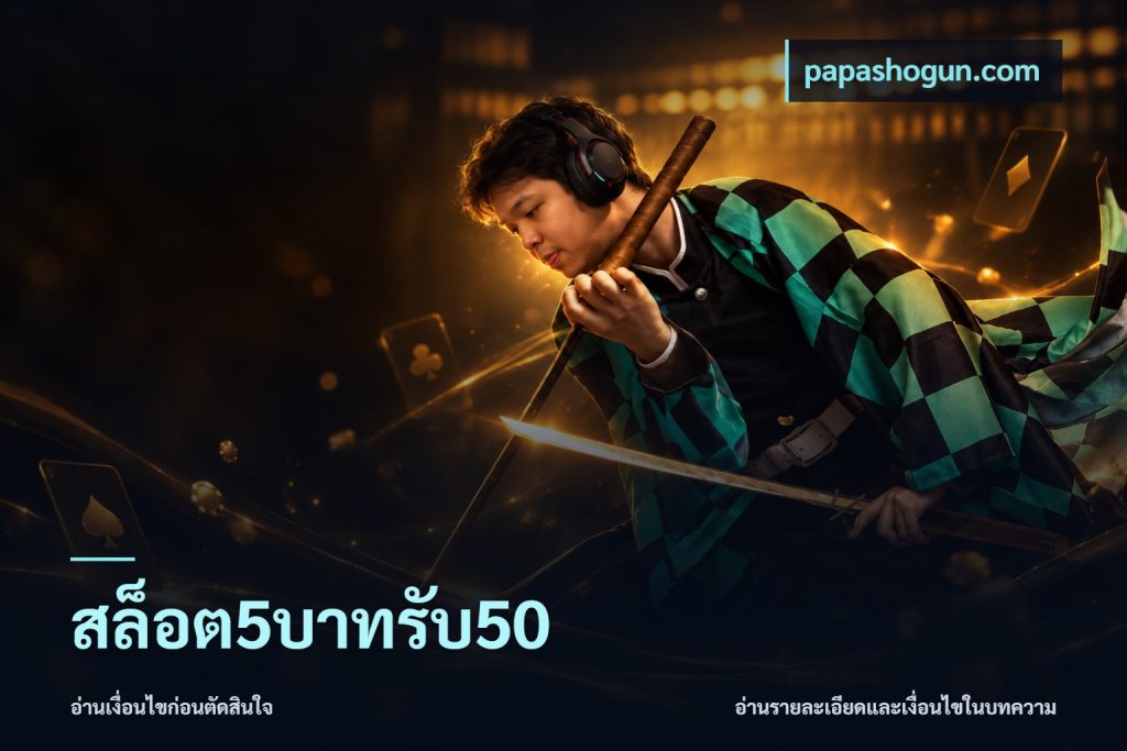 สล็อต5บาทรับ50
