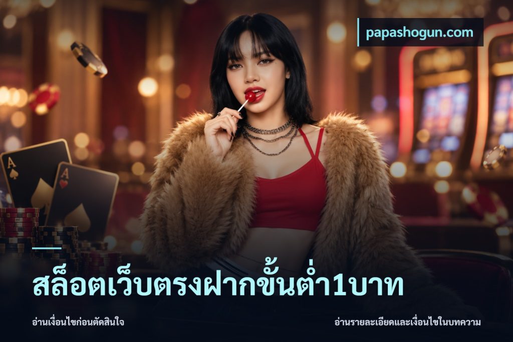 สล็อตเว็บตรงฝากขั้นต่ำ1บาท
