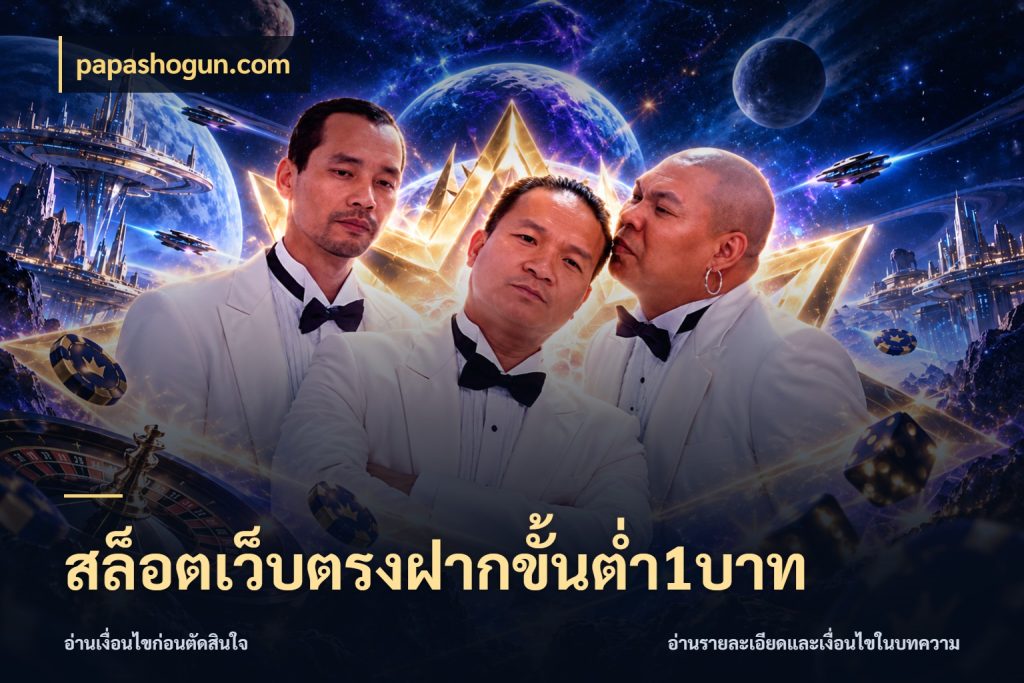 สล็อตเว็บตรงฝากขั้นต่ำ1บาท papashogun.com จำนวนเริ่มต้นกับรายละเอียดที่สายเกมสนใจ
