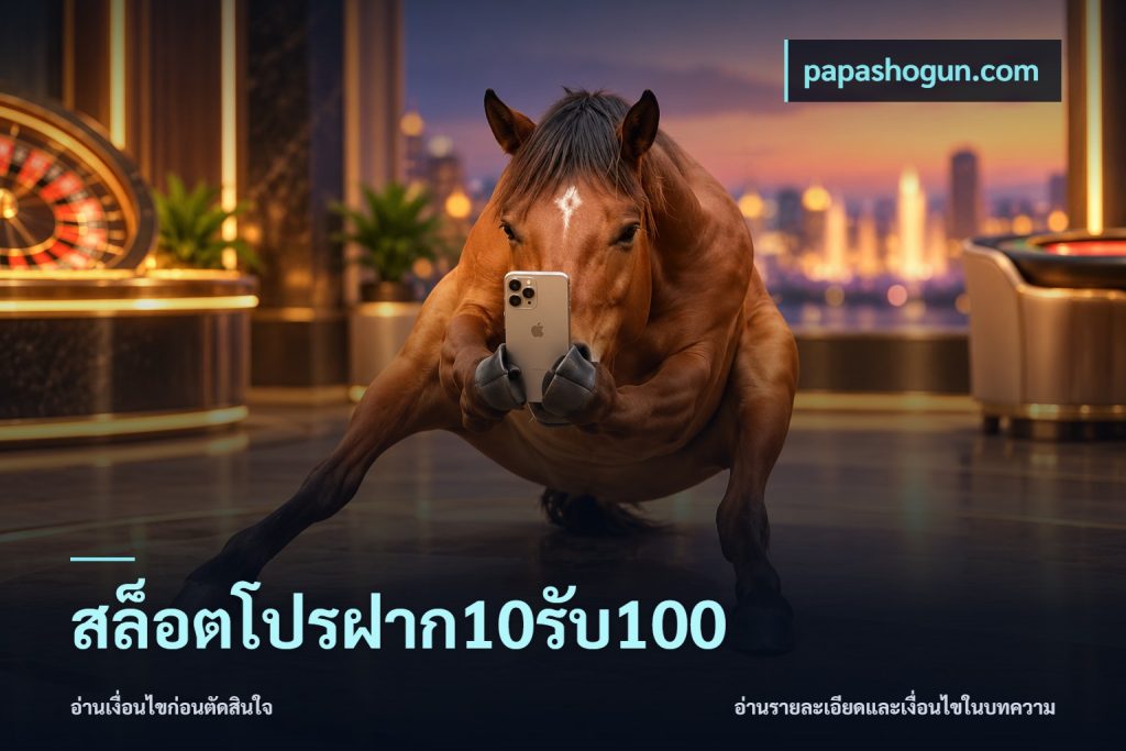 สล็อตโปรฝาก10รับ100
