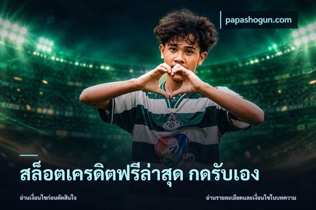 สล็อตเครดิตฟรีล่าสุด กดรับเอง