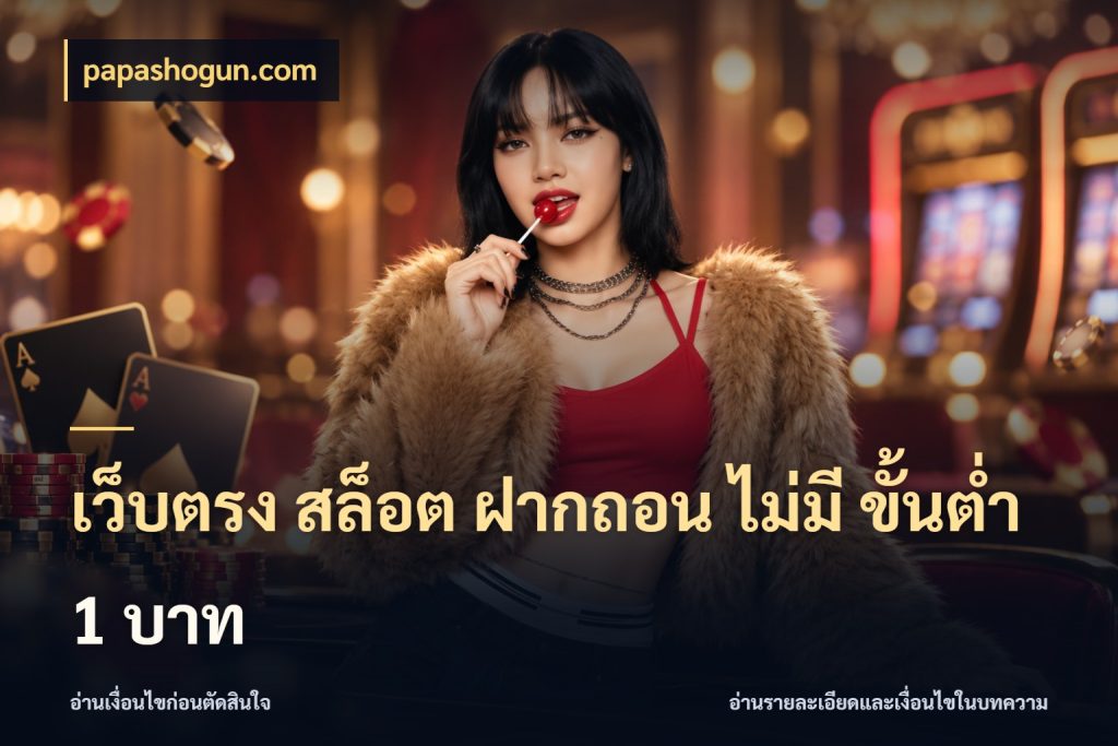 เว็บตรง สล็อต ฝากถอน ไม่มี ขั้นต่ํา 1 บาท papashogun.com เปิดมุมยอดเริ่มต้นสำหรับคนชอบเกม