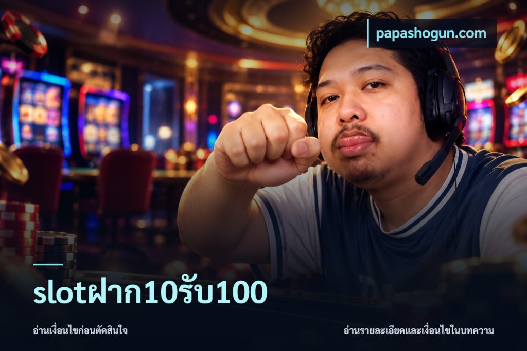 slotฝาก10รับ100
