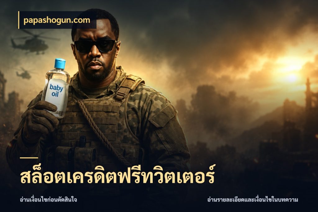 สล็อตเครดิตฟรีทวิตเตอร์ สีสันของเครดิตฟรีและเกมแนวที่ชอบ สไตล์ papashogun.com