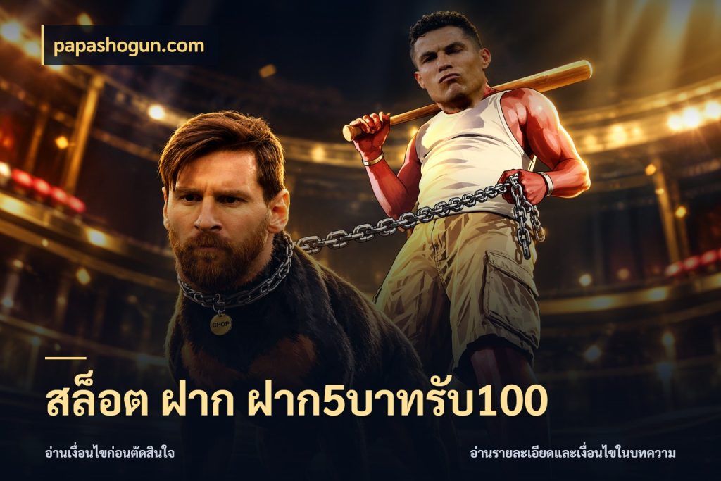 สล็อต ฝาก ฝาก5บาทรับ100 papashogun.com สนุกกับตัวเลือกโปรในสไตล์ของคุณ