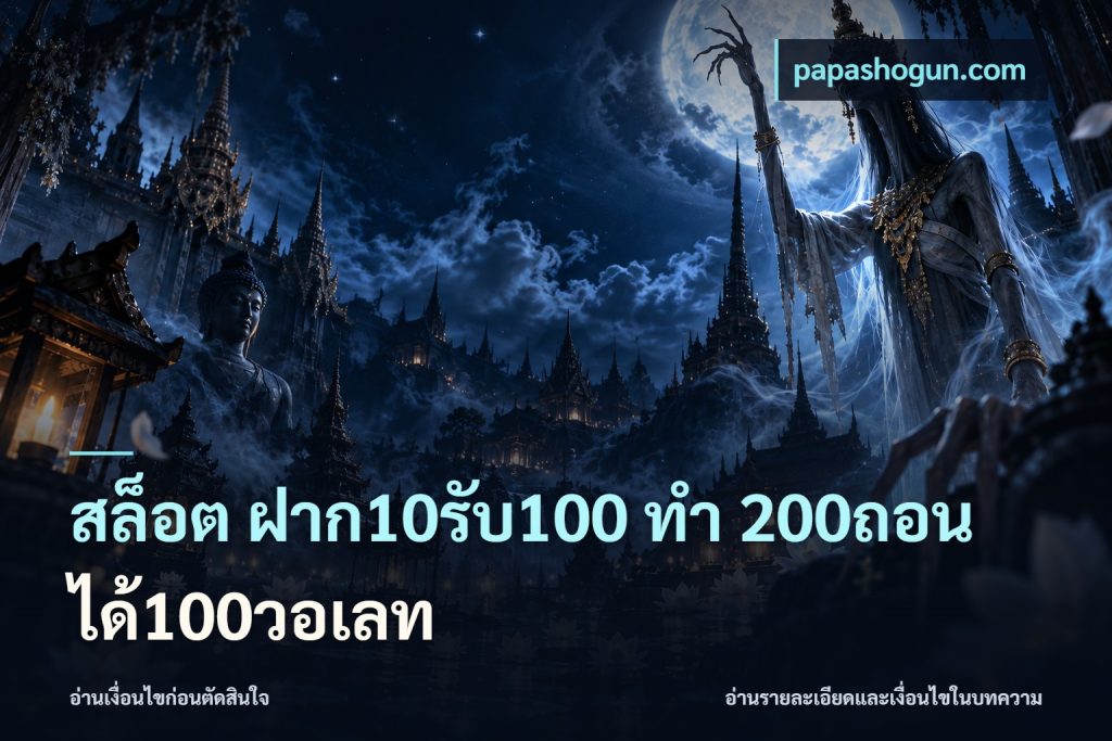 สล็อต ฝาก10รับ100 ทํา 200ถอนได้100วอเลท