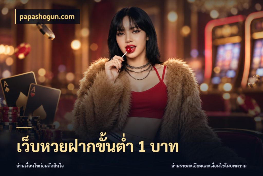 เว็บหวยฝากขั้นต่ำ 1 บาท papashogun.com สายหวยเลือกจังหวะให้พอดีกับตัวเอง