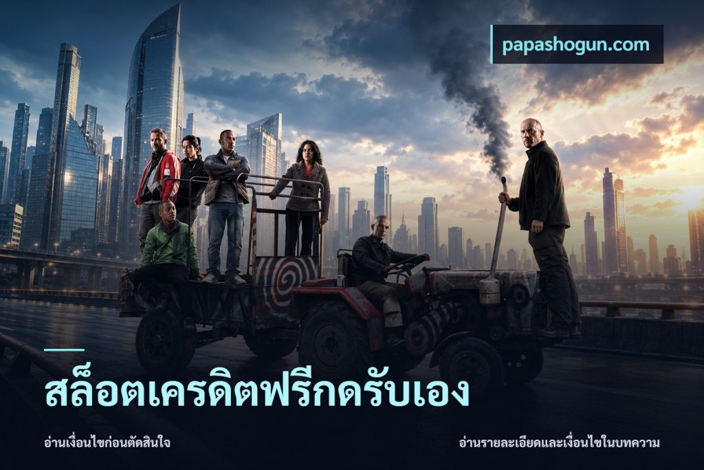 สล็อตเครดิตฟรีกดรับเอง
