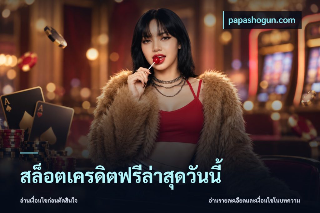 สล็อตเครดิตฟรีล่าสุดวันนี้