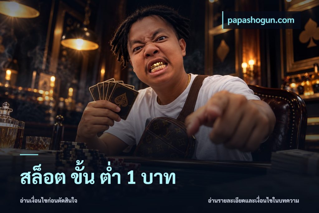 สล็อต ขั้น ต่ํา 1 บาท