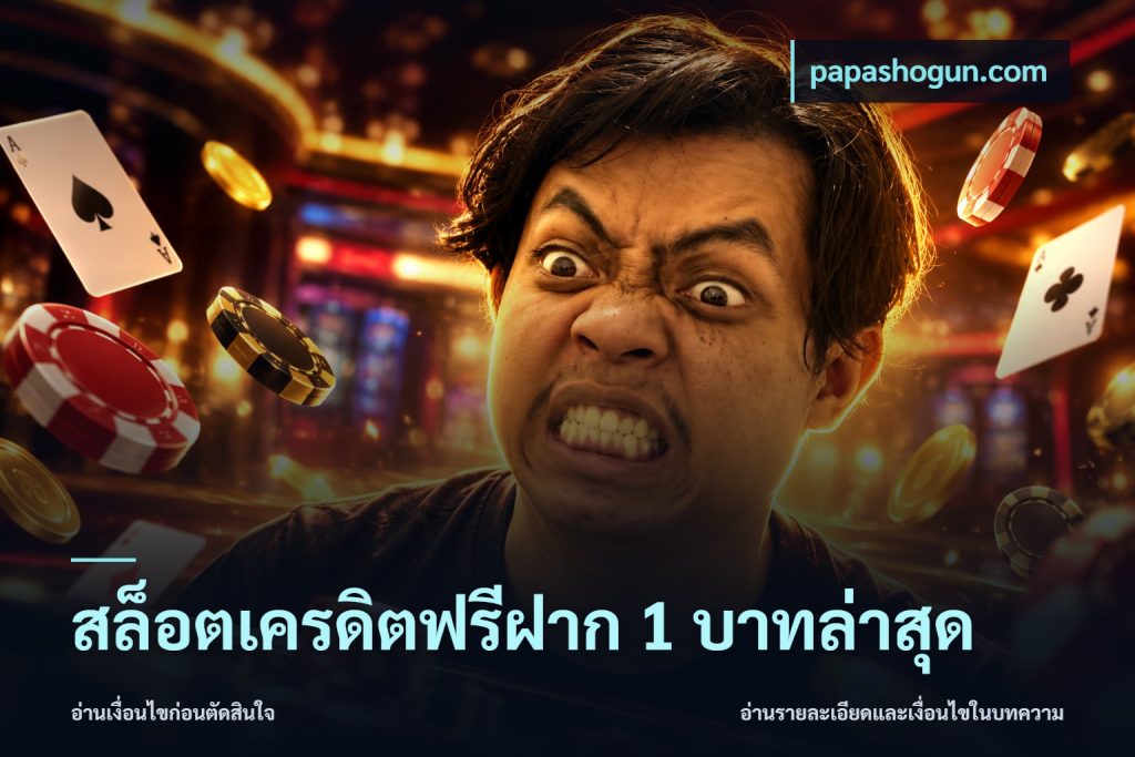 สล็อตเครดิตฟรีฝาก 1 บาทล่าสุด