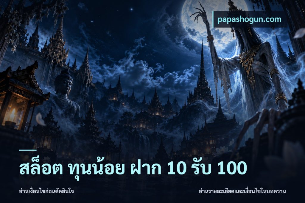 สล็อต ทุนน้อย ฝาก 10 รับ 100