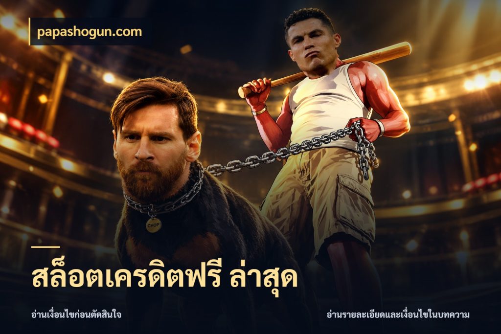 สล็อตเครดิตฟรี ล่าสุด เลือกสไตล์ความสนุกจากรูปแบบเครดิต สไตล์ papashogun.com