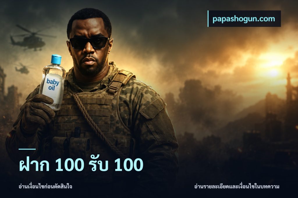ฝาก 100 รับ 100