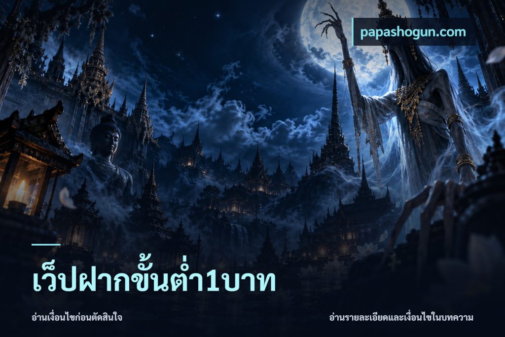 เว็ปฝากขั้นต่ำ1บาท
