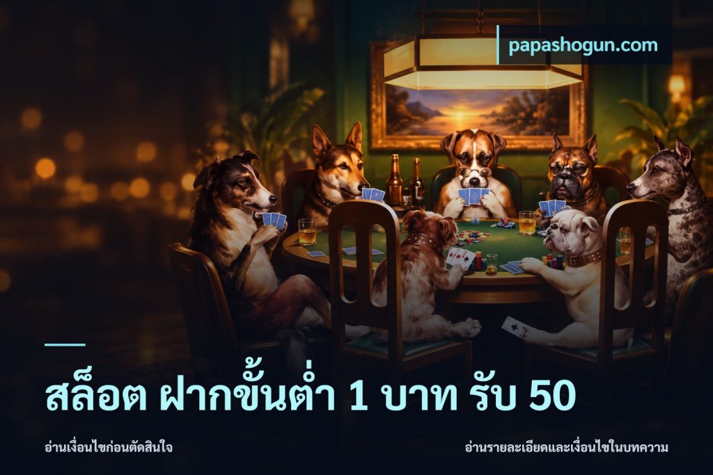 สล็อต ฝากขั้นต่ำ 1 บาท รับ 50