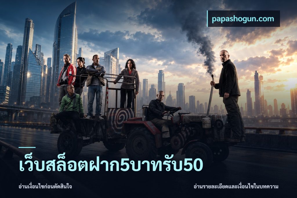 เว็บสล็อตฝาก5บาทรับ50