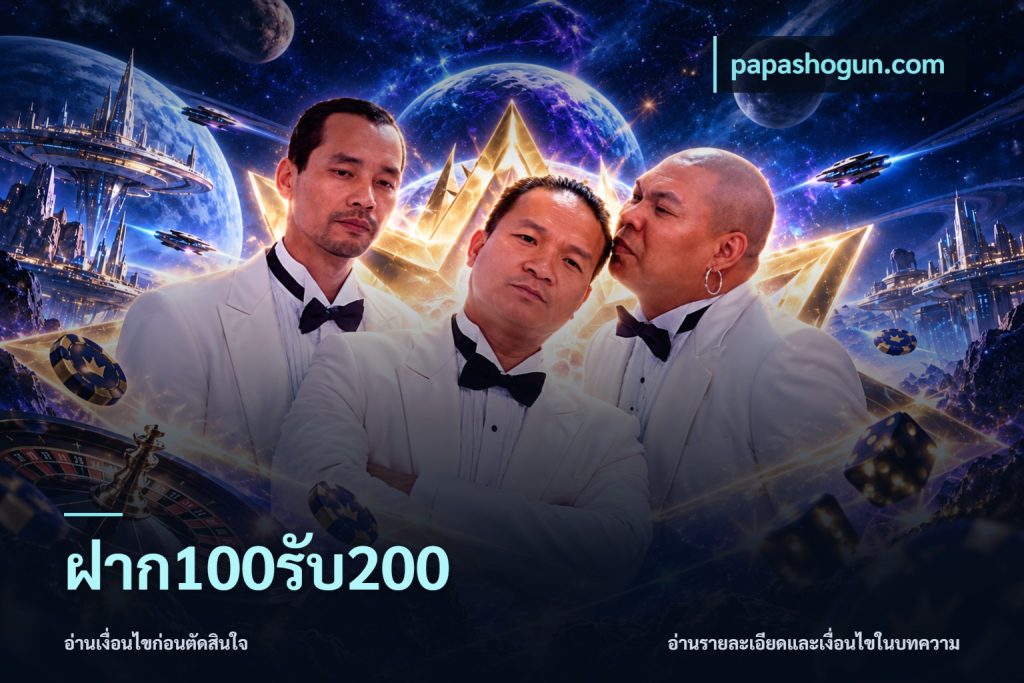 ฝาก100รับ200