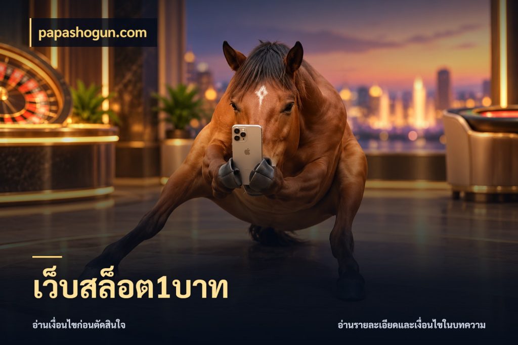 เว็บสล็อต1บาท ทุนเบาก็มีสีสันในจังหวะของคุณ สไตล์ papashogun.com
