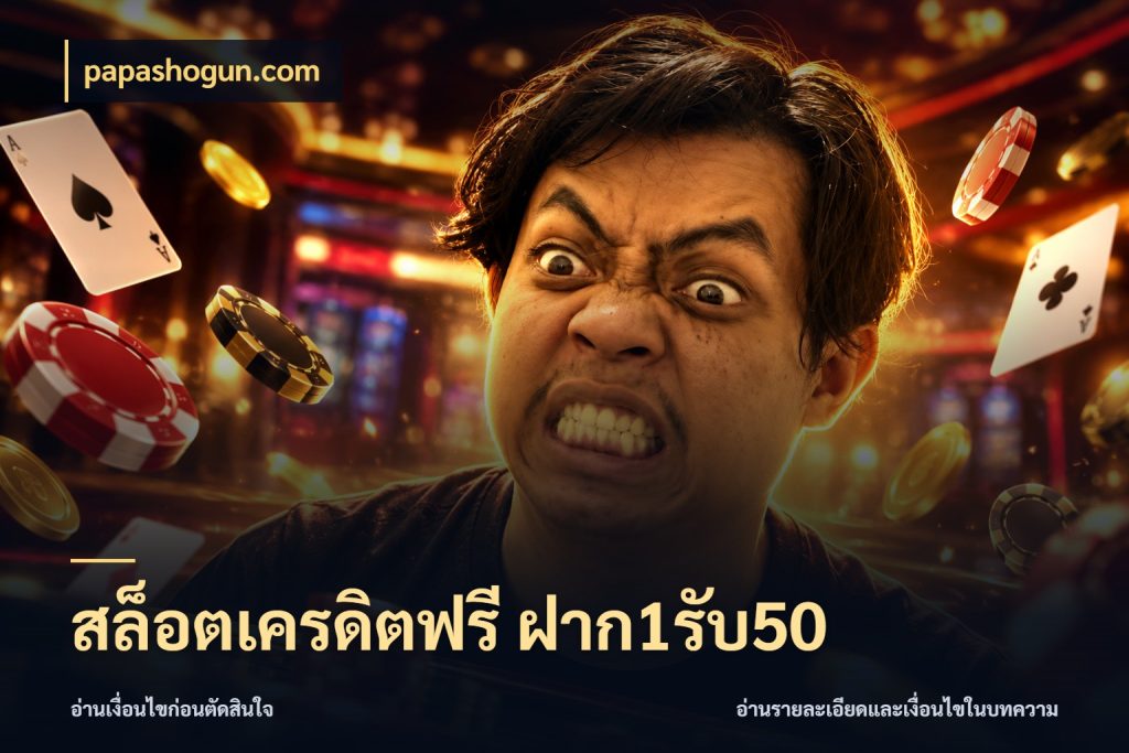 สล็อตเครดิตฟรี ฝาก1รับ50 สนุกกับตัวเลือกโปรในสไตล์ของคุณ ในมุม papashogun.com