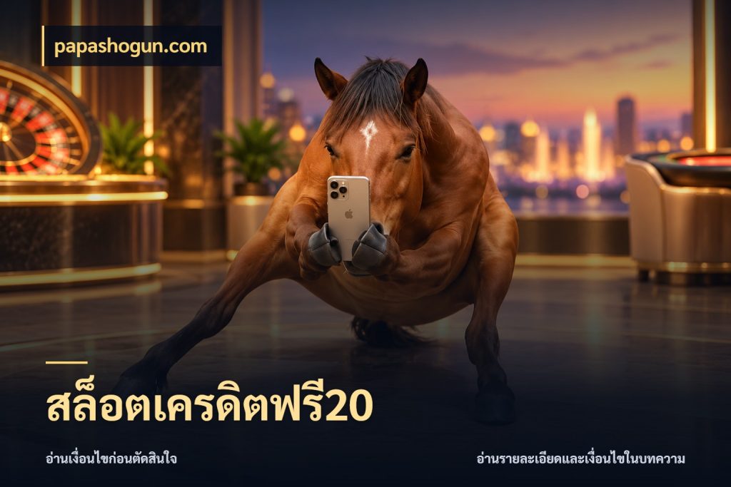 สล็อตเครดิตฟรี20 สิทธิ์ที่สายโบนัสสนใจกับวิธีรับ กับ papashogun.com