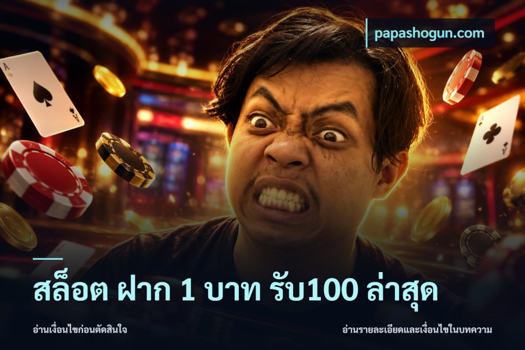 สล็อต ฝาก 1 บาท รับ100 ล่าสุด