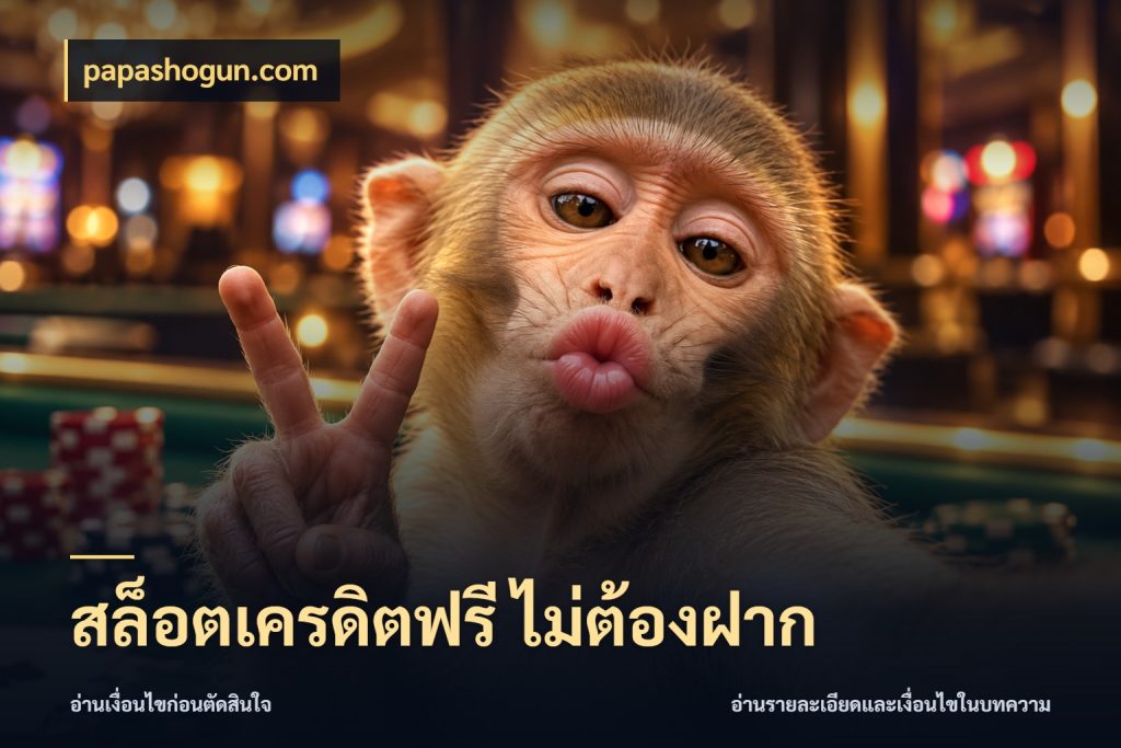 สล็อตเครดิตฟรี ไม่ต้องฝาก เปิดประเด็นเครดิตฟรีสำหรับคนชอบลุ้น สไตล์ papashogun.com