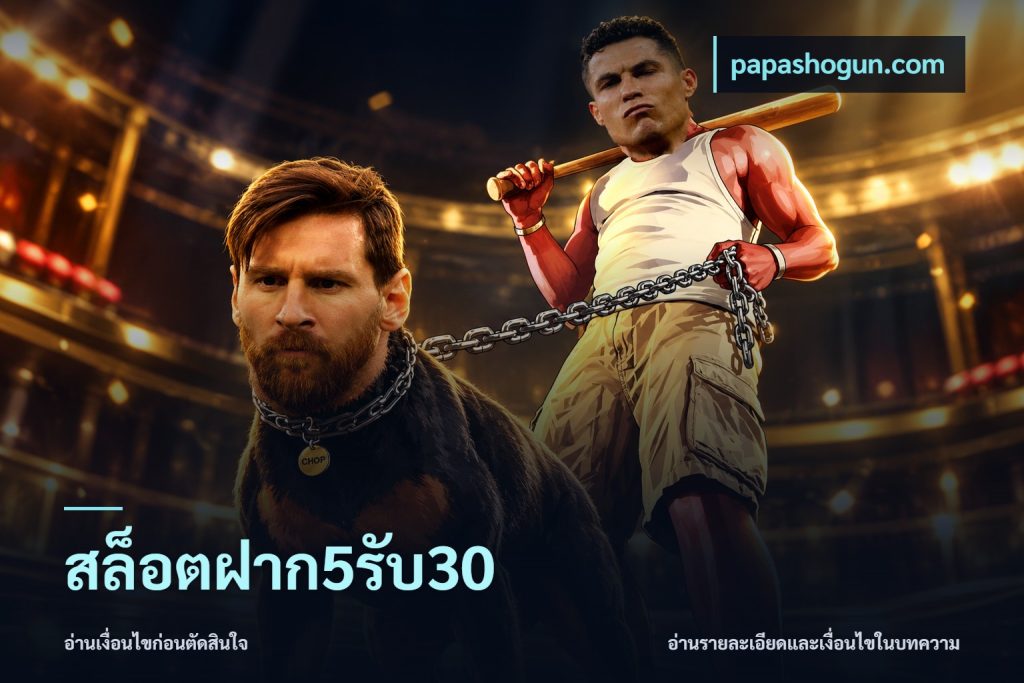 สล็อตฝาก5รับ30