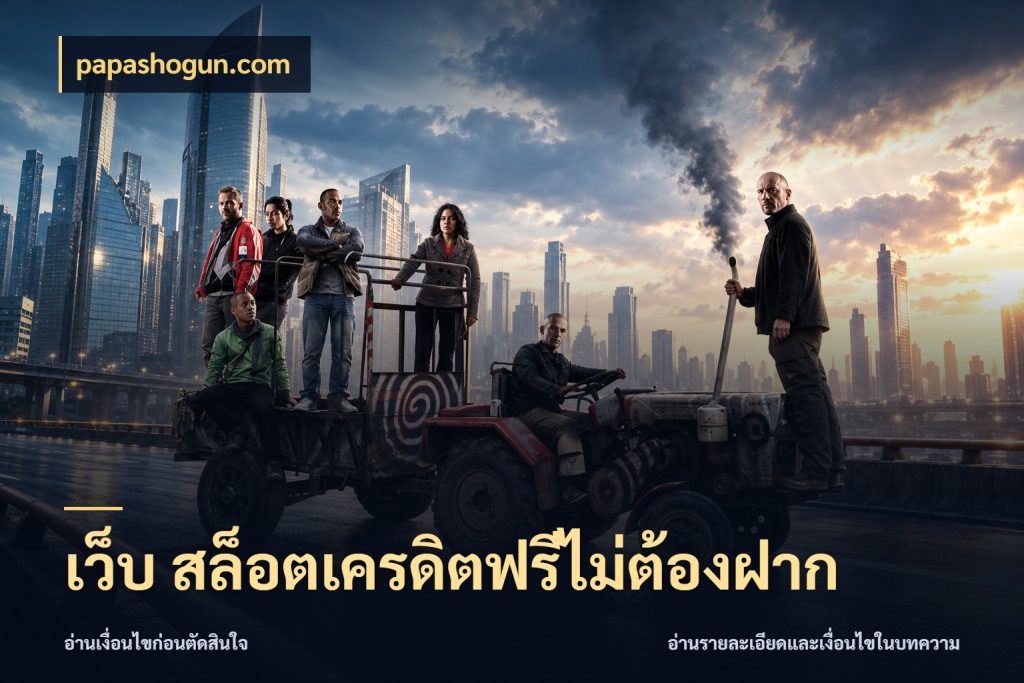 เว็บ สล็อตเครดิตฟรีไม่ต้องฝาก เครดิตฟรีกับจังหวะลุ้นที่คุณเลือก สไตล์ papashogun.com