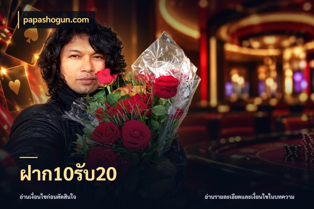 ฝาก10รับ20 สนุกกับตัวเลือกโปรในสไตล์ของคุณ กับ papashogun.com