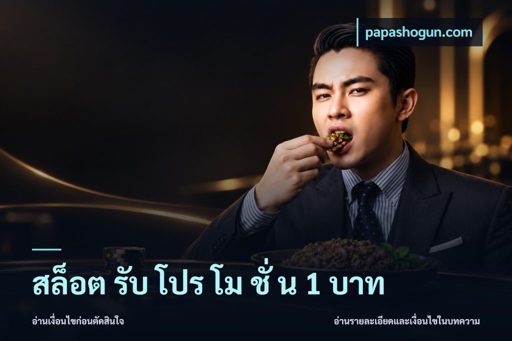 สล็อต รับ โปร โม ชั่ น 1 บาท