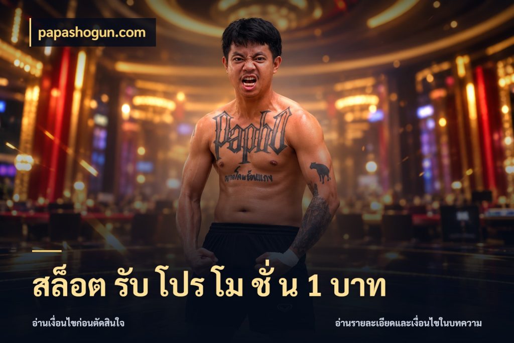 สล็อต รับ โปร โม ชั่ น 1 บาท เกมที่ชอบในขอบเขตเงินของตัวเอง สไตล์ papashogun.com