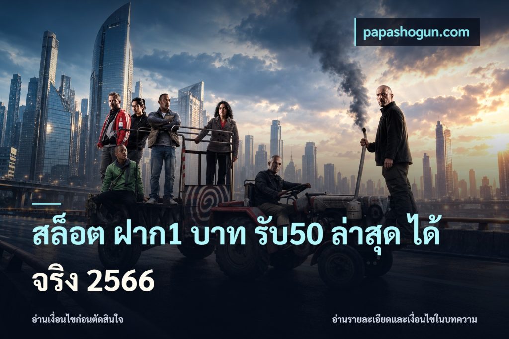 สล็อต ฝาก1 บาท รับ50 ล่าสุด ได้ จริง 2566