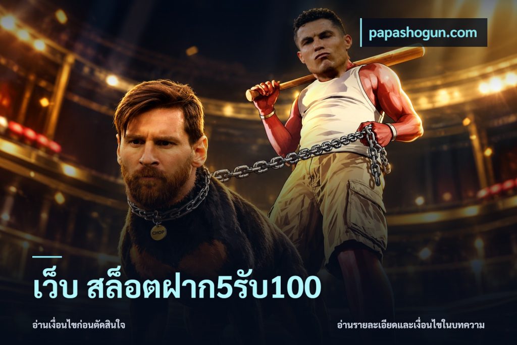เว็บ สล็อตฝาก5รับ100