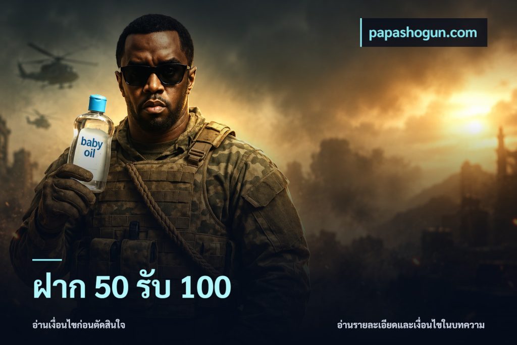 ฝาก 50 รับ 100