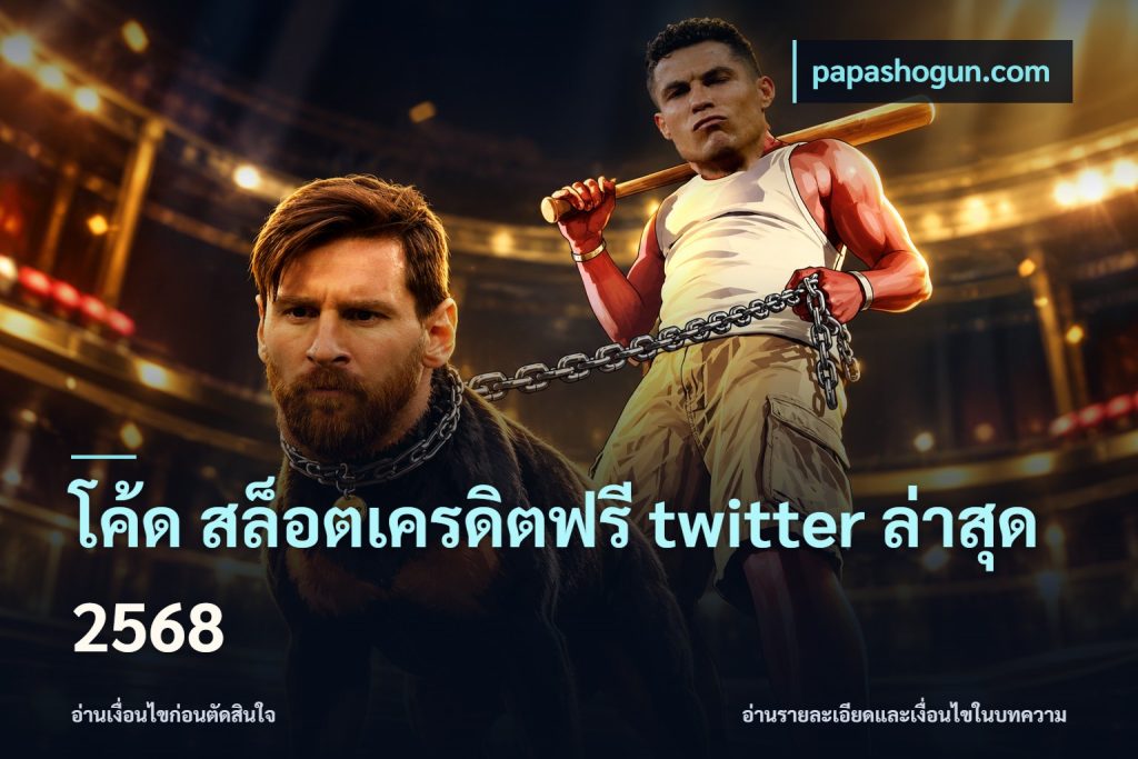 โค้ด สล็อตเครดิตฟรี twitter ล่าสุด 2568