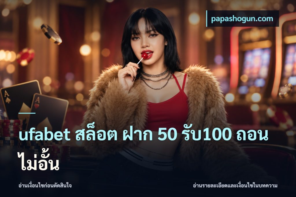 ufabet สล็อต ฝาก 50 รับ100 ถอนไม่อั้น