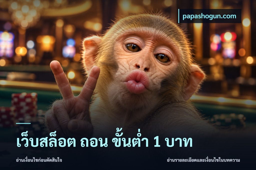เว็บสล็อต ถอน ขั้นต่ำ 1 บาท
